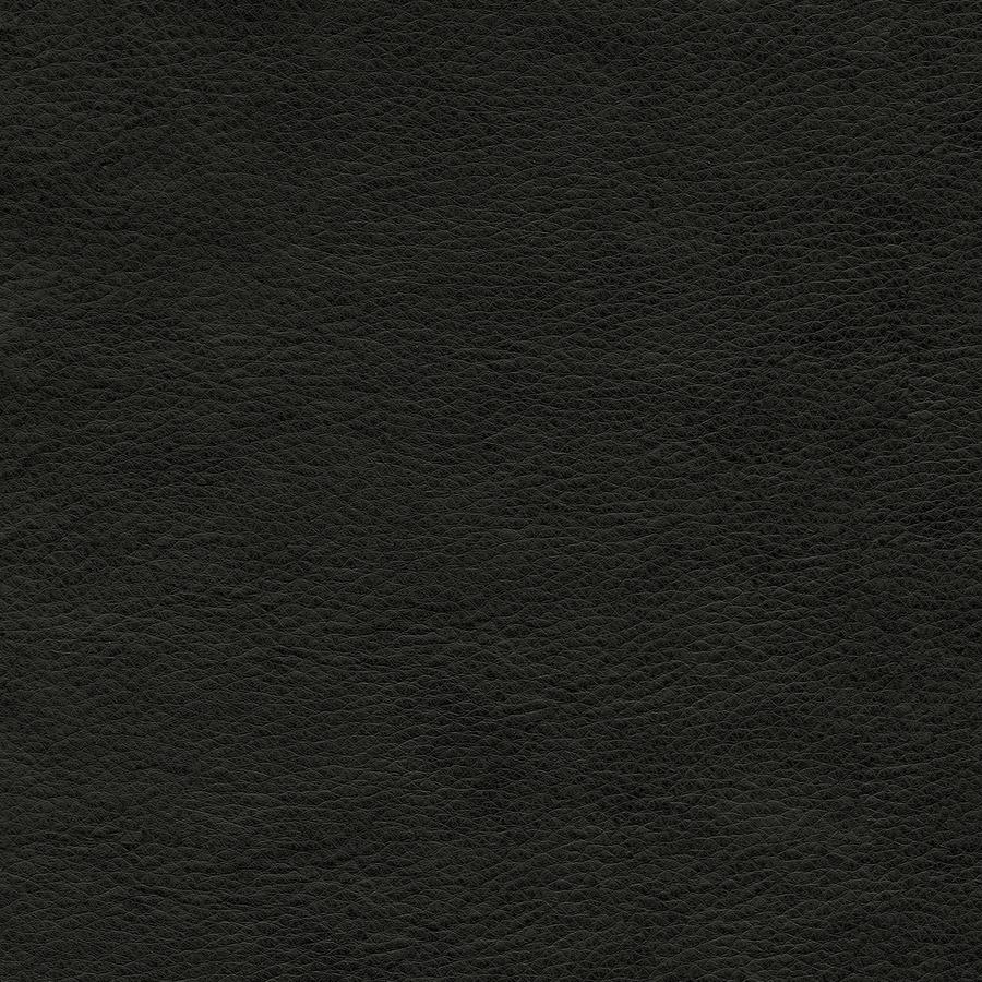 HON Pillow-Soft Chair - Black Leather Seat - Black Leather Back - Black Frame - Mid Back - 5-star Base - Black. Picture 5