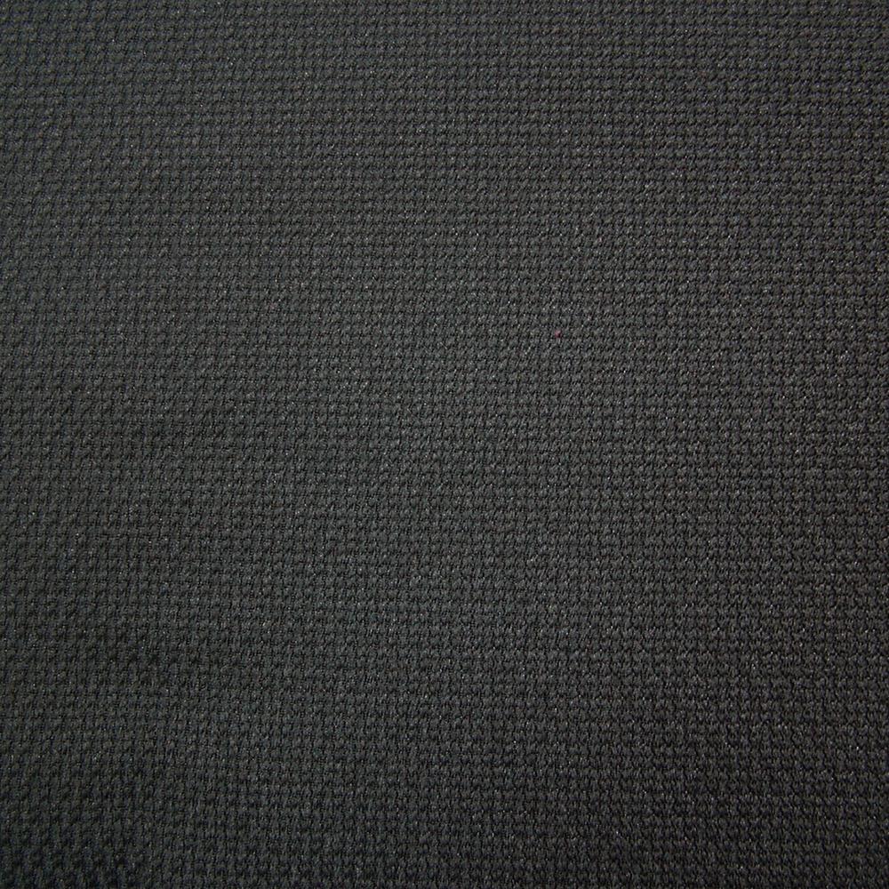 Lorell Nesting Chair - Black Fabric Seat - Mesh Back - Metal Frame - Rectangular Base - Black - 2 / Carton. Picture 5