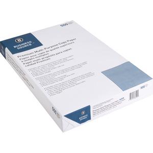 Business Source Premium Multipurpose Copy Paper - 92 Brightness - Ledger/Tabloid - 11" x 17" - 20 lb Basis Weight - 2500 / Carton - Acid-free - White. Picture 7