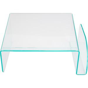 Lorell Acrylic Phone Stand - 5.5" Height x 11" Width x 10" Depth - Acrylic - Clear, Green. Picture 2