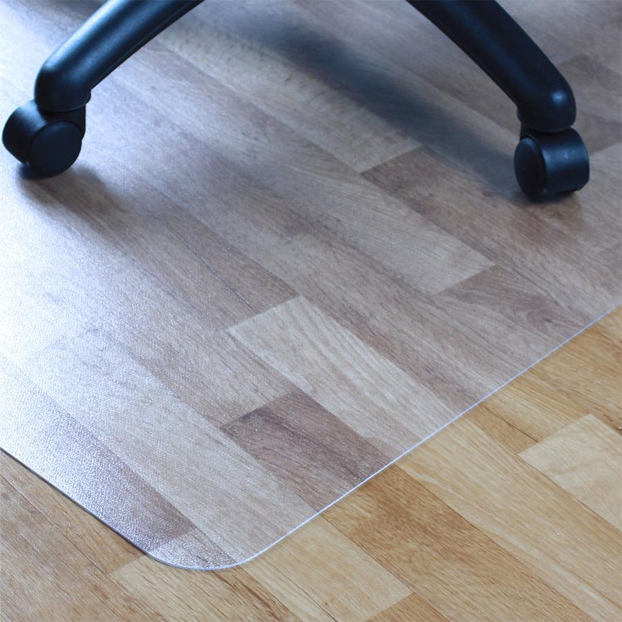 Advantagemat&reg; Phthalate Free Vinyl Rectangular Chair Mat for Hard Floor - 48" x 60" - Hard Floor, Home, Office, Chair - 60" Length x 48" Width x 0.080" Depth x 0.080" Thickness - Rectangular - Pol. Picture 8