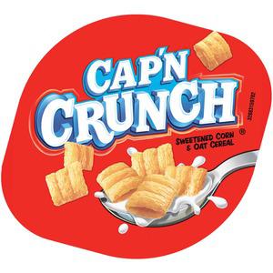 Quaker Oats Cap'N Crunch Corn/Oat Cereal Bowl - Corn, Oat - Bowl - 1.51 oz - 12 / Carton. Picture 6