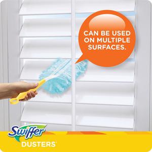 Swiffer Unscented Duster Kit - 5 pieces/Kit - 6 / Carton - Fiber - Blue, Yellow. Picture 7