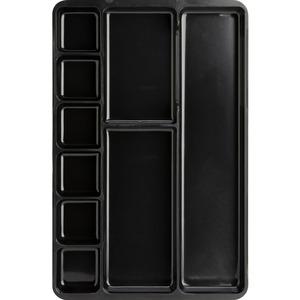 Lorell 9-compartment Drawer Tray Organizer - 9 Compartment(s) - 1.3" Height x 14" Width x 9.4" Depth - 1 Each. Picture 6