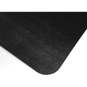 Advantagemat&reg; Black Vinyl Rectangular Chair Mat for Carpets - 48" x 60" - Carpeted Floor - 60" Length x 48" Width x 90 mil Depth x 90 mil Thickness - Rectangular - Classic - Polyvinyl Chloride (PV. Picture 10