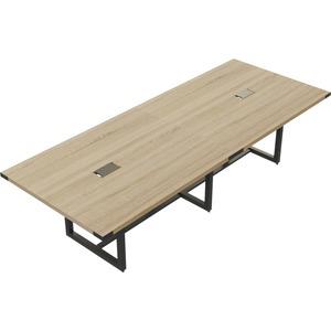 Safco Mirella Half Conference Tabletop - 60" x 47.5"1.6" Table Top - Material: Particleboard - Finish: Sand Dune, Laminate. Picture 7