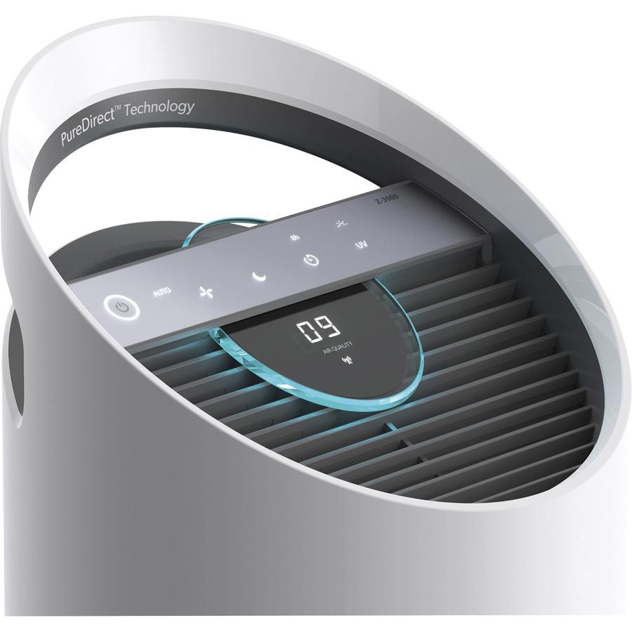 TruSens Air Purifiers with Air Quality Monitor - HEPA, Ultraviolet - 750 Sq. ft. - White. Picture 4