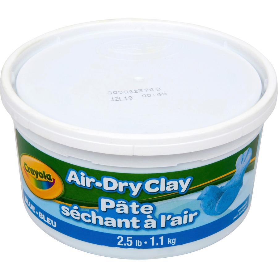 Crayola Air-Dry Clay - Art, Classroom, Art Room - 1 Each - Blue. Picture 7