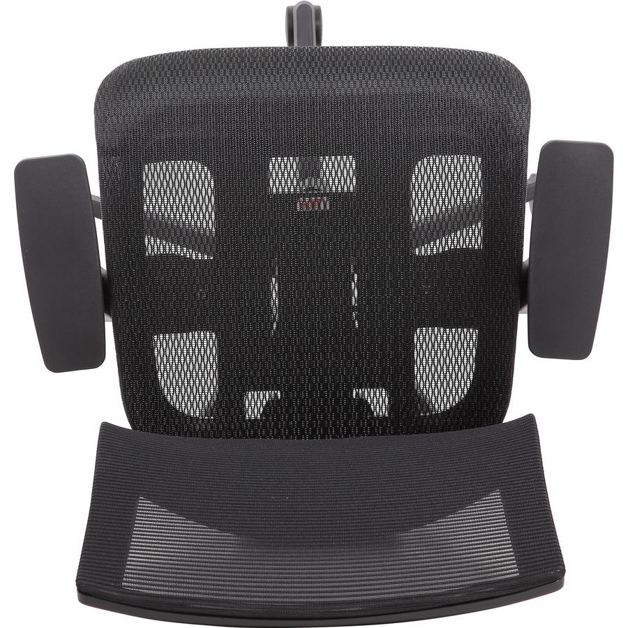 Boss Mesh Task Chair - Black Seat - Black Back - Black Frame - 5-star Base - Mesh - Armrest - 1 Each. Picture 12
