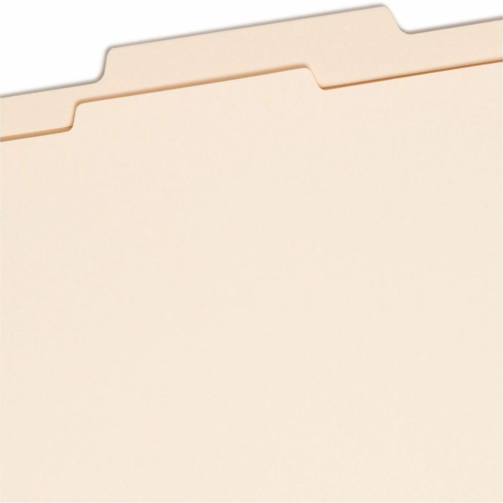 Smead 2/5 Tab Cut Letter Recycled Classification Folder - 8 1/2" x 11" - 2" Expansion - 2 x 2B Fastener(s) - 2" Fastener Capacity for Folder - Top Tab Location - Right of Center Tab Position - 1 Divid. Picture 4