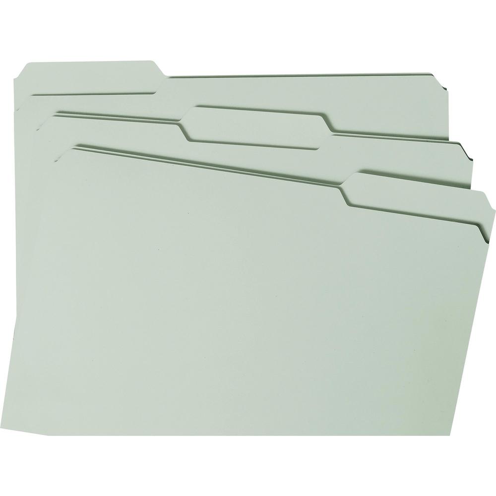 Smead 1/3 Tab Cut Legal Recycled Fastener Folder - 8 1/2" x 14" - 3" Expansion - 2 x 2S Fastener(s) - 2" Fastener Capacity for Folder - Top Tab Location - Assorted Position Tab Position - Pressboard -. Picture 8