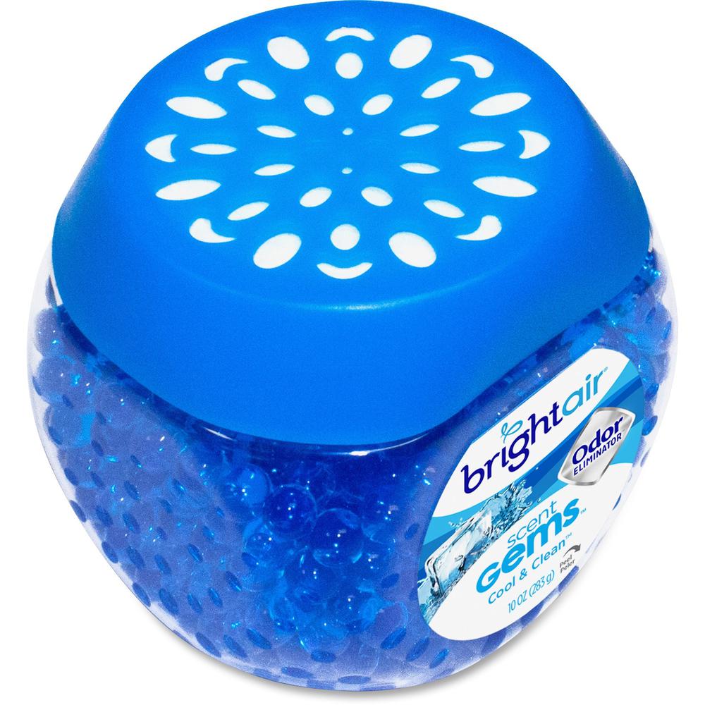 Bright Air Scent Gems Odor Eliminator - Beads - 10 oz - Cool, Clean - 45 Day - 1 Each. Picture 4