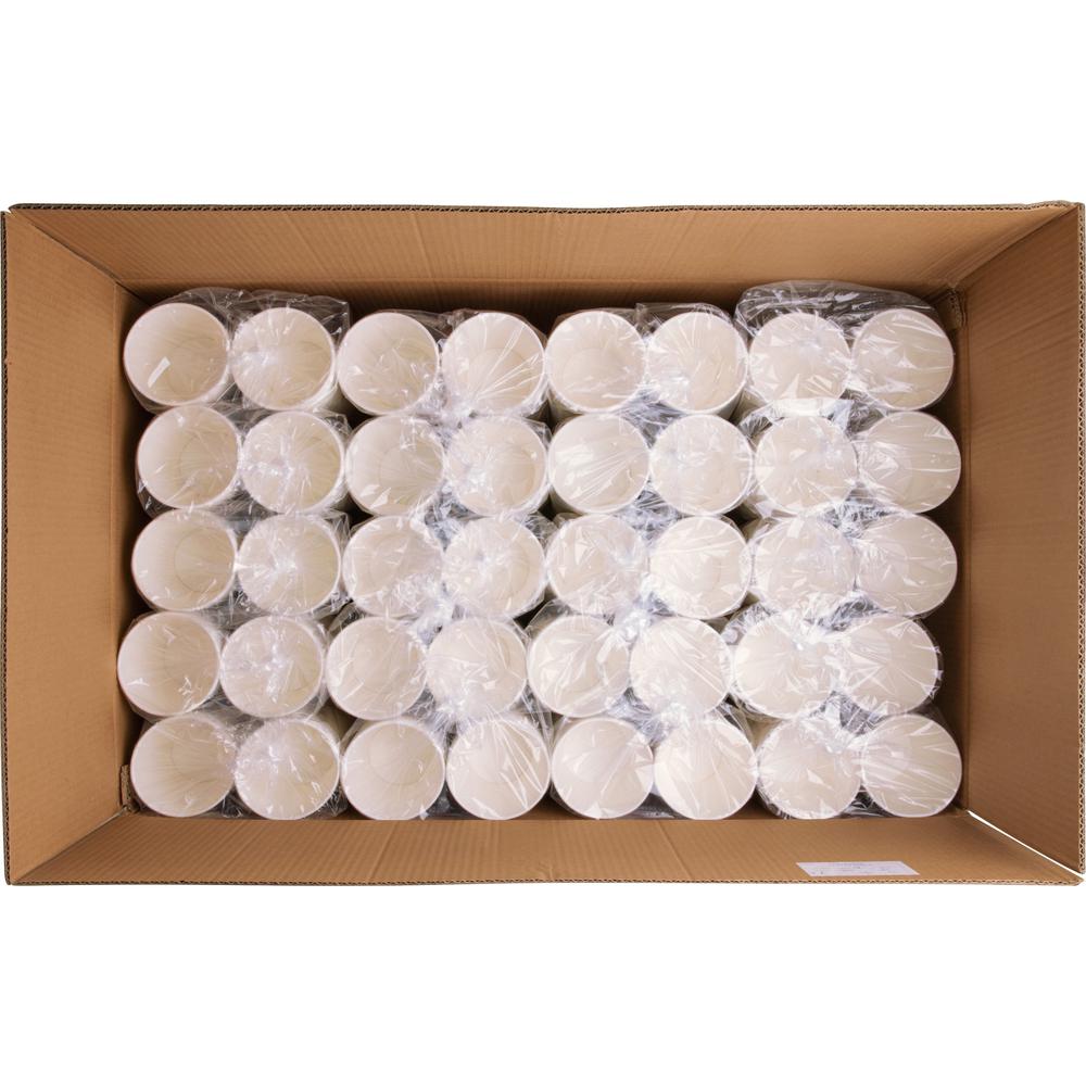 Genuine Joe 10 oz Eco-friendly Paper Cups - 50 / Pack - 20 / Carton - White - Paper - Coffee, Tea, Hot Chocolate. Picture 2