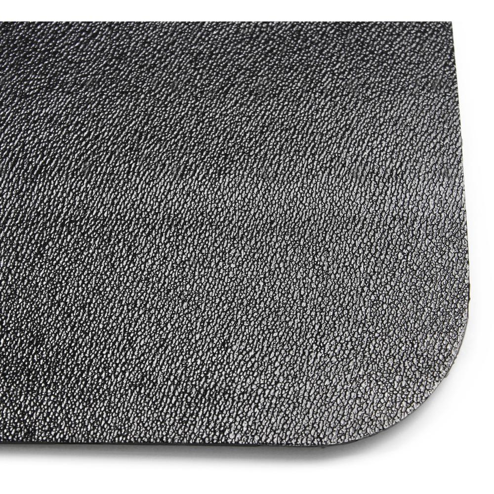 Advantagemat&reg; Black Vinyl Rectangular Chair Mat for Hard Floor - 48" x 60" - Hard Floor - 60" Length x 48" Width x 0.080" Depth x 0.080" Thickness - Rectangular - Classic - Polyvinyl Chloride (PVC. Picture 7
