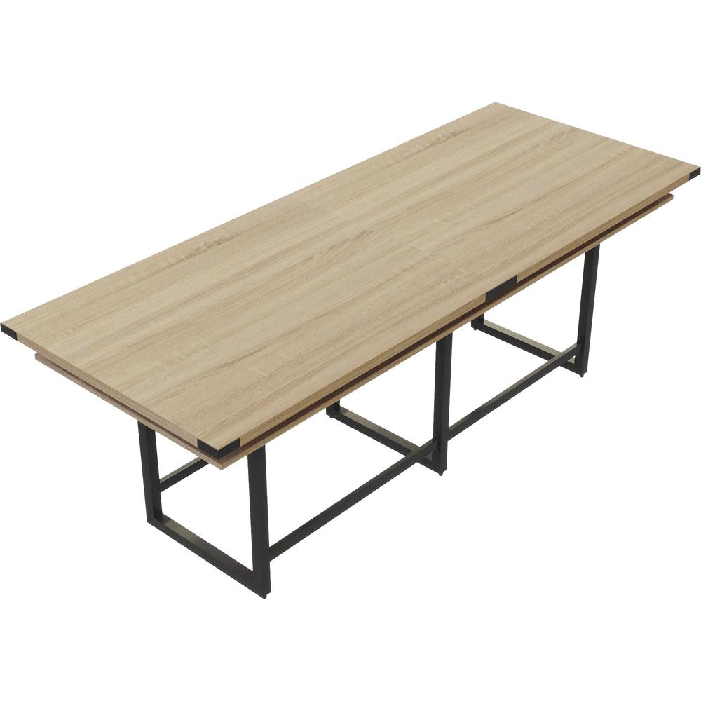 Safco Mirella Half Conference Tabletop - 60" x 47.5" x 1.6" Table Top - Material: Particleboard - Finish: Sand Dune, Laminate. Picture 3