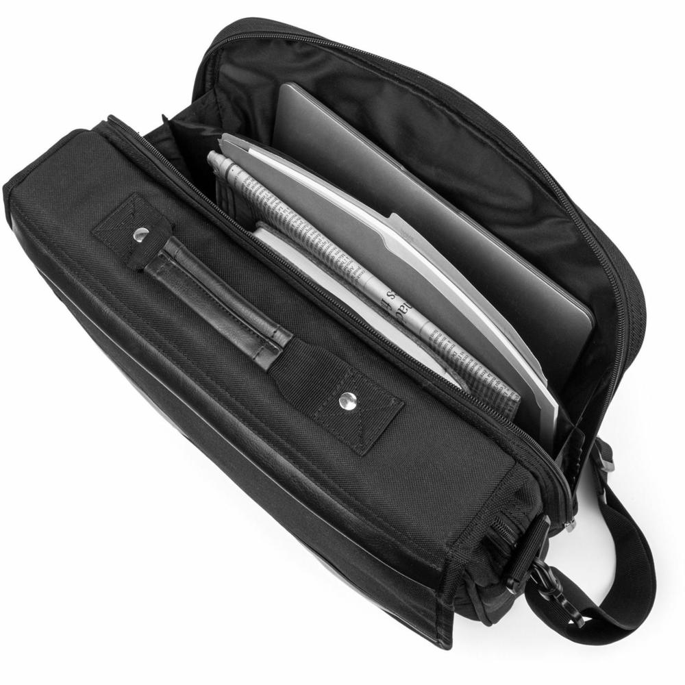 bugatti THE ASSOCIATE Carrying Case (Briefcase) for 15.6" Notebook - Black - Polyester Body - 12" Height x 15" Width x 5" Depth - 1 Each. Picture 7
