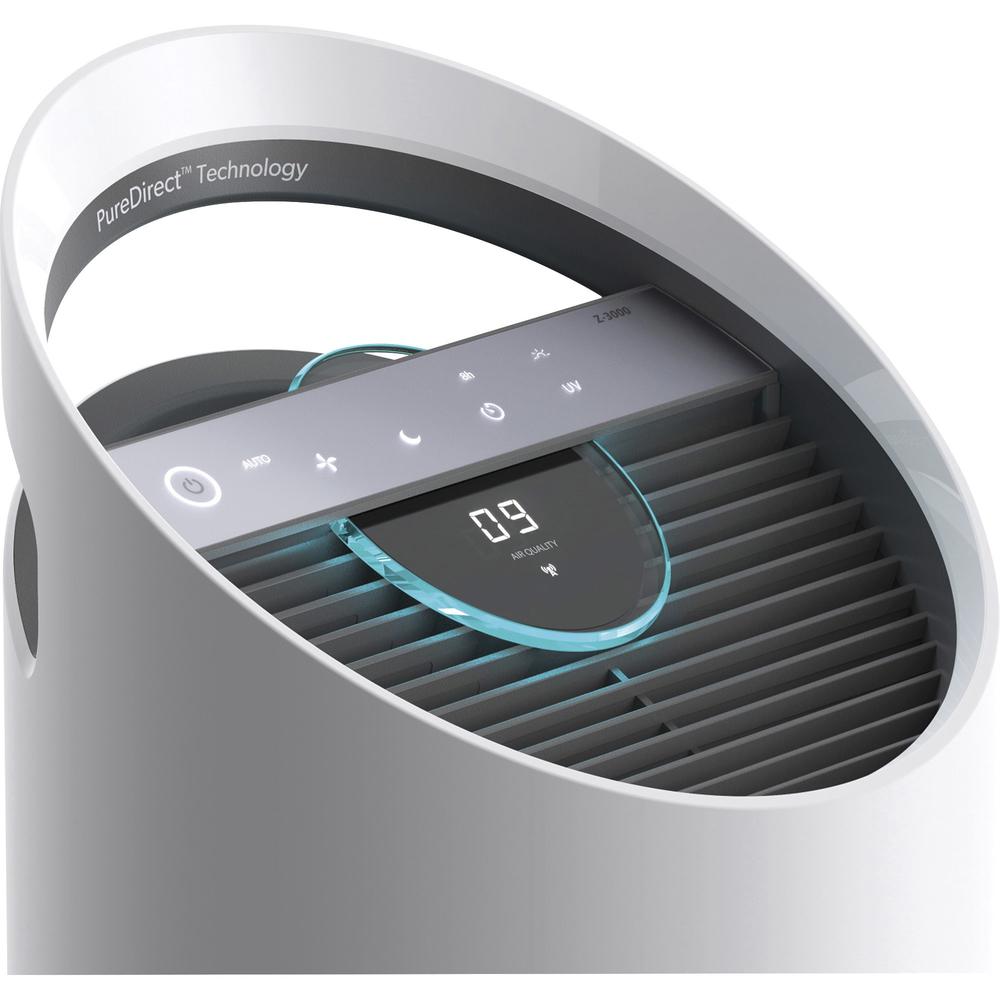 TruSens Air Purifiers with Air Quality Monitor - HEPA, Ultraviolet - 750 Sq. ft. - White. Picture 3