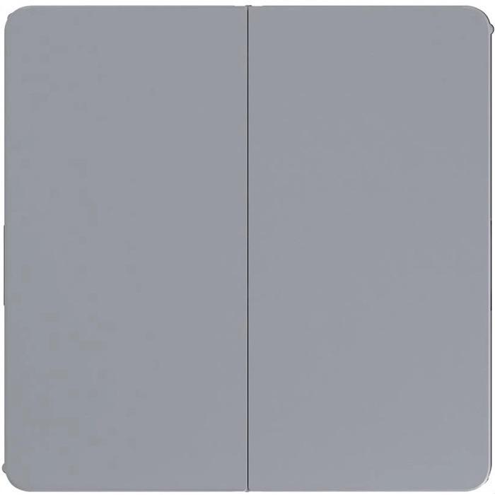 Cosco XL Fold-in-Half Card Table - Four Leg Base - 4 Legs - 38.50" Table Top Width x 38.50" Table Top Depth - 29.50" Height - Gray. Picture 2