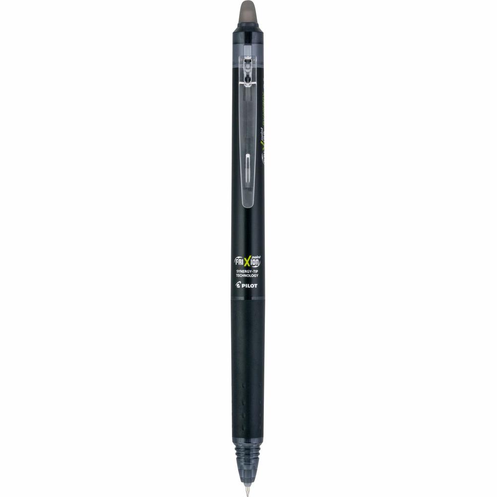 FriXion Synergy Clicker Erasable Gel Pen - Extra Fine Pen Point - 0.5 mm Pen Point Size - Retractable - Black - 12 / Dozen. Picture 6