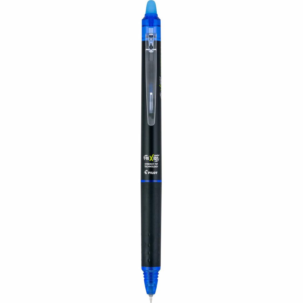 FriXion Synergy Clicker Erasable Gel Pen - Extra Fine Pen Point - 0.5 mm Pen Point Size - Retractable - Blue - 12 / Dozen. Picture 6