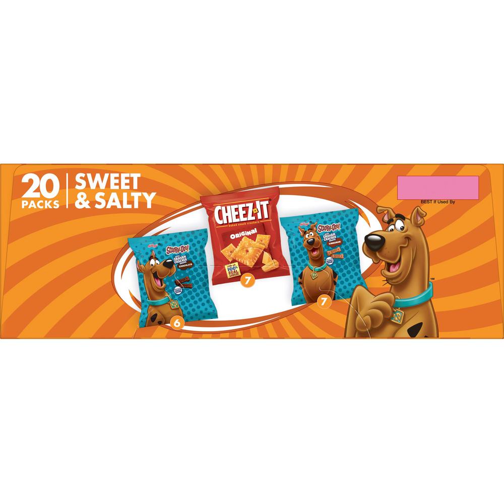 Keebler Sweet & Salty Variety Pack - Individually Wrapped - Sweet & Salty, Cinnamon, Chocolate, Original - 1.25 lb - 20 / Box. Picture 8