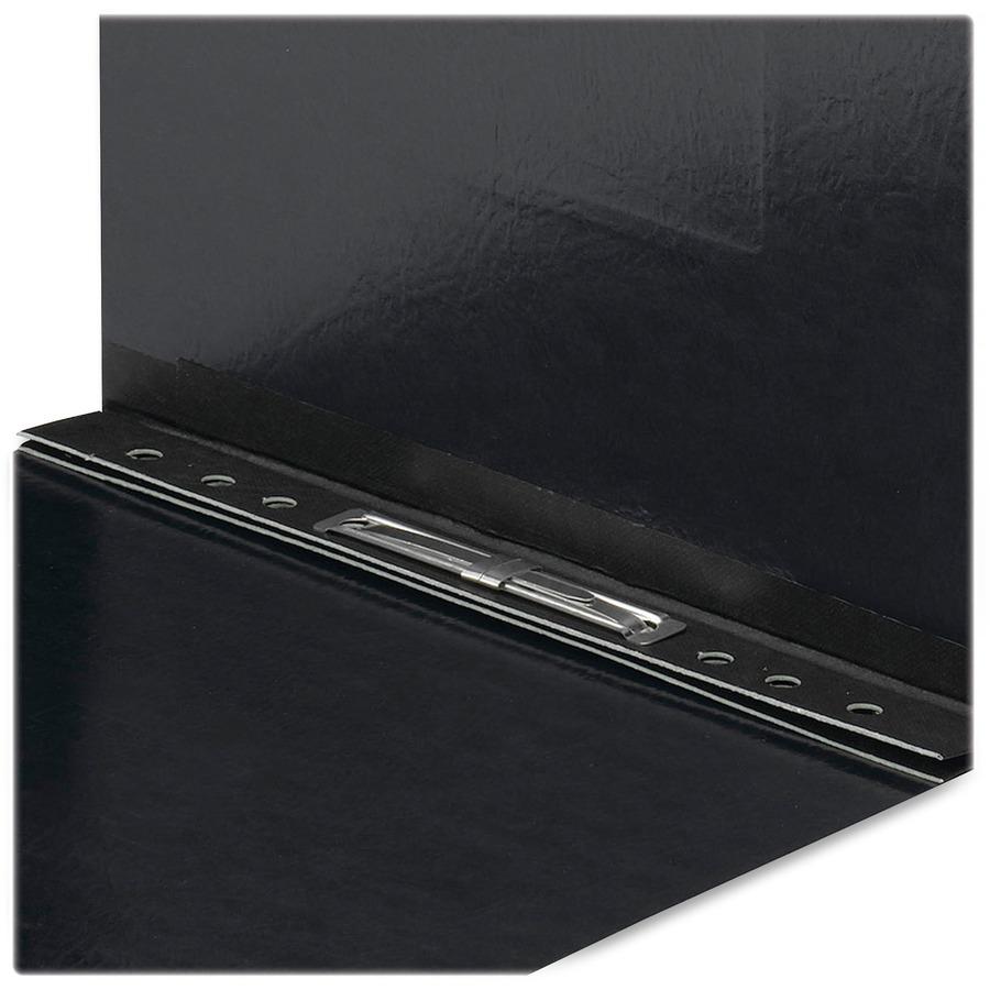Smead Premium Pressboard Legal Recycled Fastener Folder - 8 1/2" x 14" - 2" Expansion - 1 Fastener(s) - 2" Fastener Capacity for Folder - Pressboard - Black - 60% Recycled - 1 Each. Picture 6