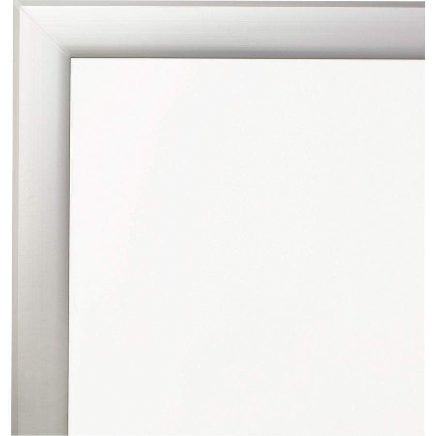 Quartet Premium DuraMax Magnetic Whiteboard - 36" (3 ft) Width x 24" (2 ft) Height - White Porcelain Surface - Silver Aluminum Frame - Rectangle - Horizontal/Vertical - 1 / Each - TAA Compliant. Picture 8