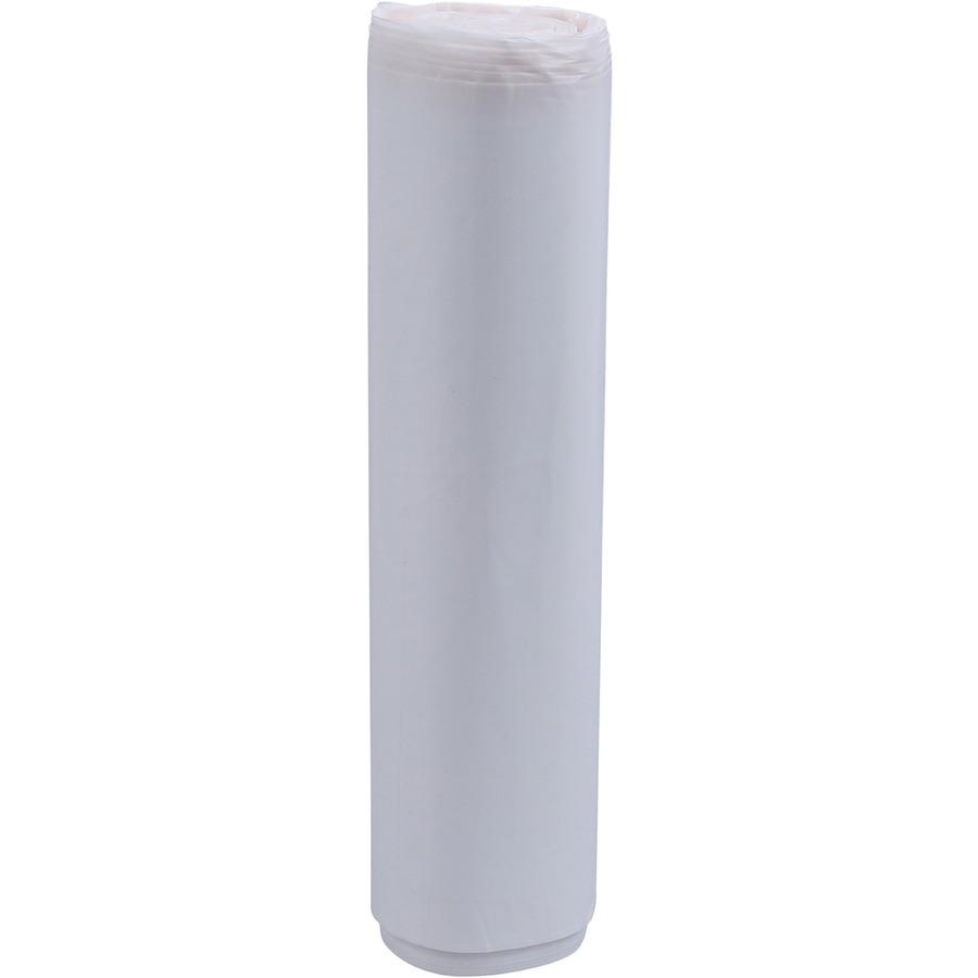 Genuine Joe High-density Can Liners - Extra Large Size - 56 gal Capacity - 43" Width x 48" Length - 0.63 mil (16 Micron) Thickness - High Density - Clear - Resin - 10/Carton - 20 Per Roll - Office Was. Picture 8