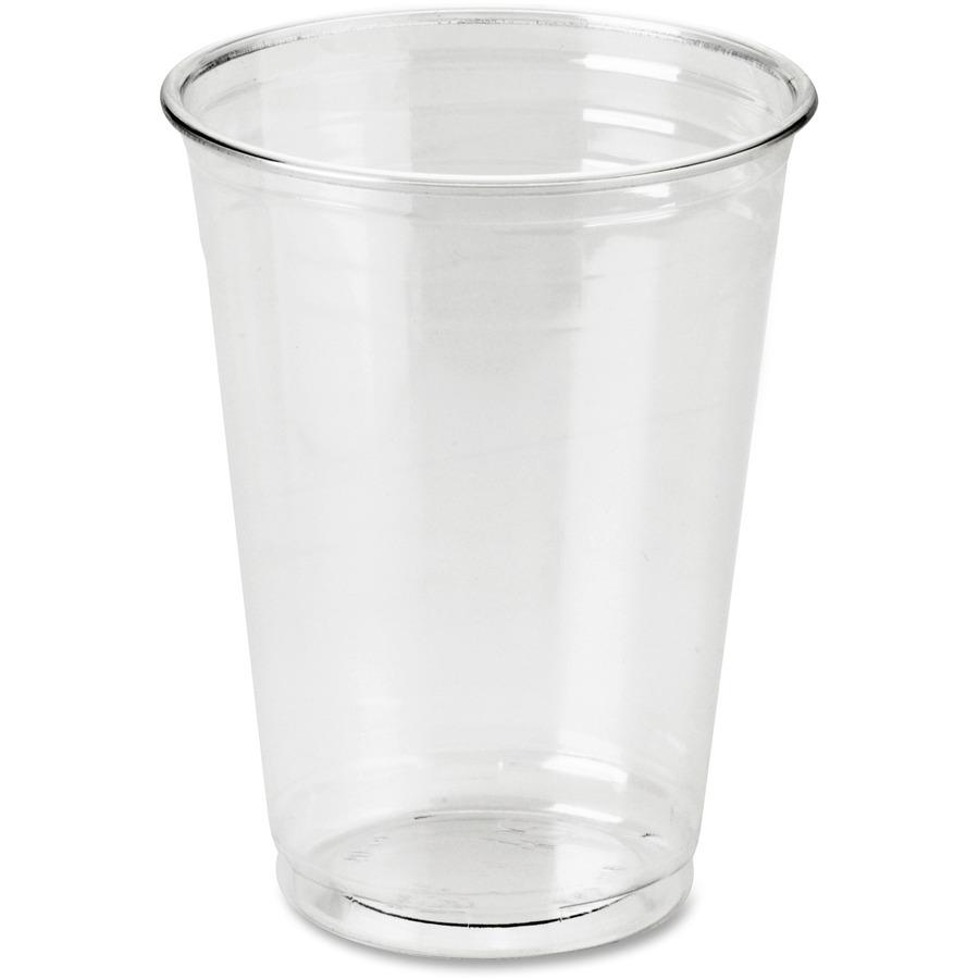 Dixie 10 oz Cold Cups by GP Pro - 25 / Pack - 20 / Carton - Clear - Plastic - Cold Drink. Picture 8