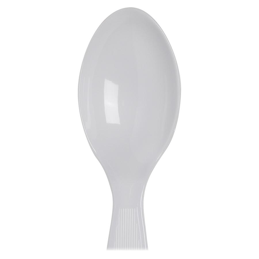 Dixie Heavyweight Disposable Teaspoons Grab-N-Go by GP Pro - 100/Box - Teaspoon - 100 x Teaspoon - Polystyrene - White. Picture 10