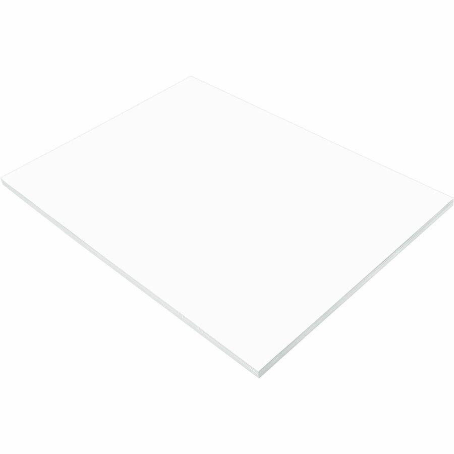 Prang Construction Paper - Multipurpose - 24"Width x 18"Length - 50 / Pack - Bright White. Picture 6