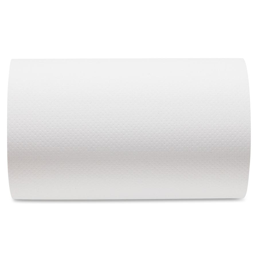 Pacific Blue Ultra Paper Towel Rolls - 1 Ply - 9" x 400 ft - White - 6 / Carton. Picture 8
