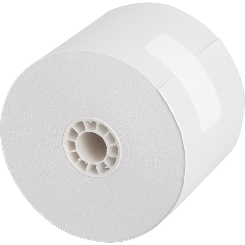 Business Source 150' Adding Machine Rolls - 2 1/4" x 150 ft - 12 / Pack - Sustainable Forestry Initiative (SFI) - Lint-free - White. Picture 9