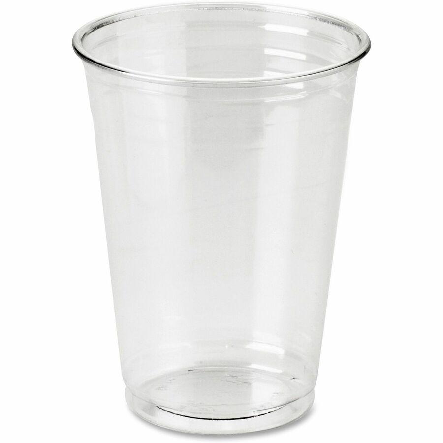 Dixie 10 oz Cold Cups by GP Pro - 25 / Pack - Clear - Plastic - Cold Drink, Breakroom. Picture 6