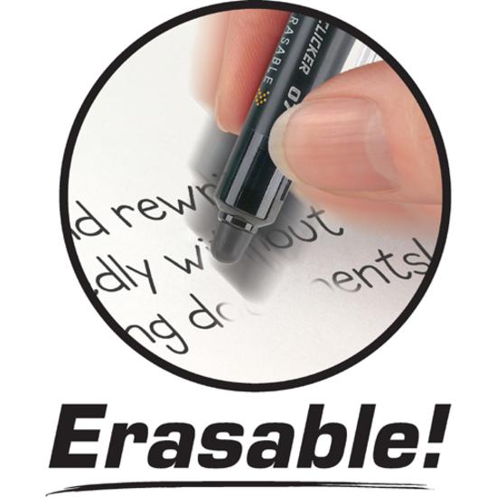 Pilot FriXion .7mm Clicker Erasable Gel Pens - Fine Pen Point - 0.7 mm Pen Point Size - Retractable - Assorted Gel-based Ink - Assorted Barrel - 3 / Pack. Picture 4