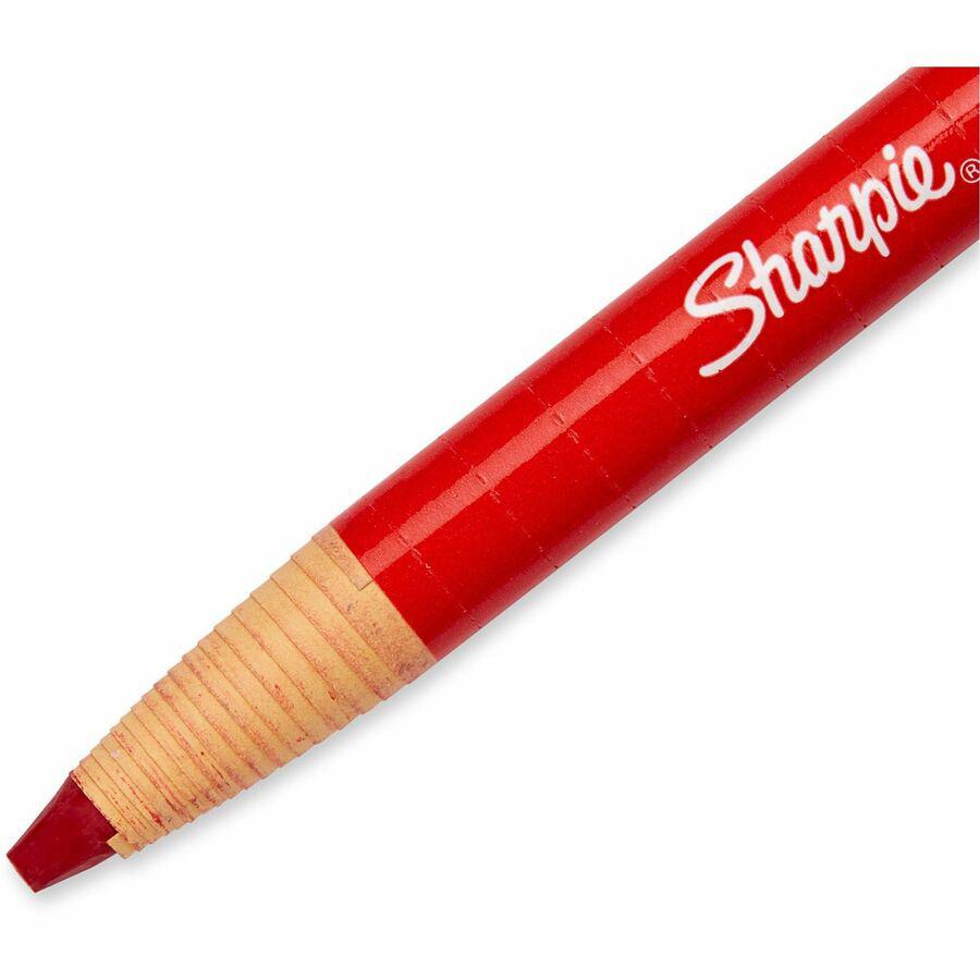 Sharpie Peel-Off China Marker - Red Lead - Red Barrel - 12 / Dozen. Picture 4