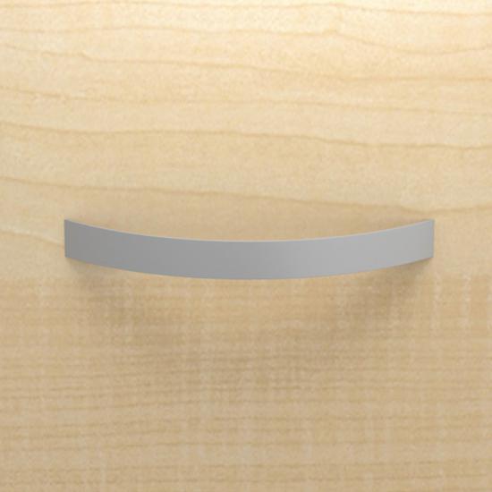 Lacasse Left Single Pedestal Desk - 2-Drawer - 72" x 30" x 29" - 2 x File Drawer(s), Box Drawer(s) - Single Pedestal on Right Side - Smooth Edge - Finish: Hard Rock Maple. Picture 3