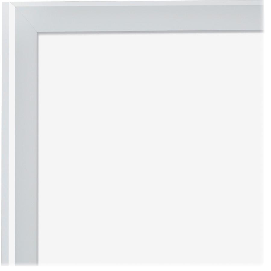 Quartet Classic Magnetic Whiteboard - 24" (2 ft) Width x 18" (1.5 ft) Height - White Painted Steel Surface - Silver Aluminum Frame - Horizontal/Vertical - Magnetic - 1 Each. Picture 2