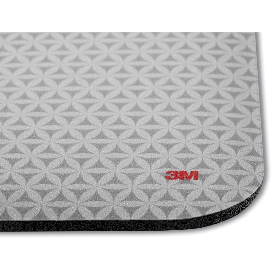 3M Precise Mouse Pad - Gray Bitmap - 0.30" x 8" Dimension - Foam - 1 Pack. Picture 4