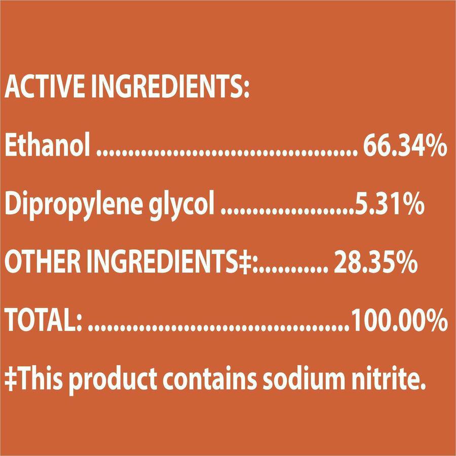 CloroxPro&trade; 4 in One Disinfectant & Sanitizer - 14 fl oz (0.4 quart) - Fresh Citrus Scent - 1 Each - Deodorize, Disinfectant. Picture 16