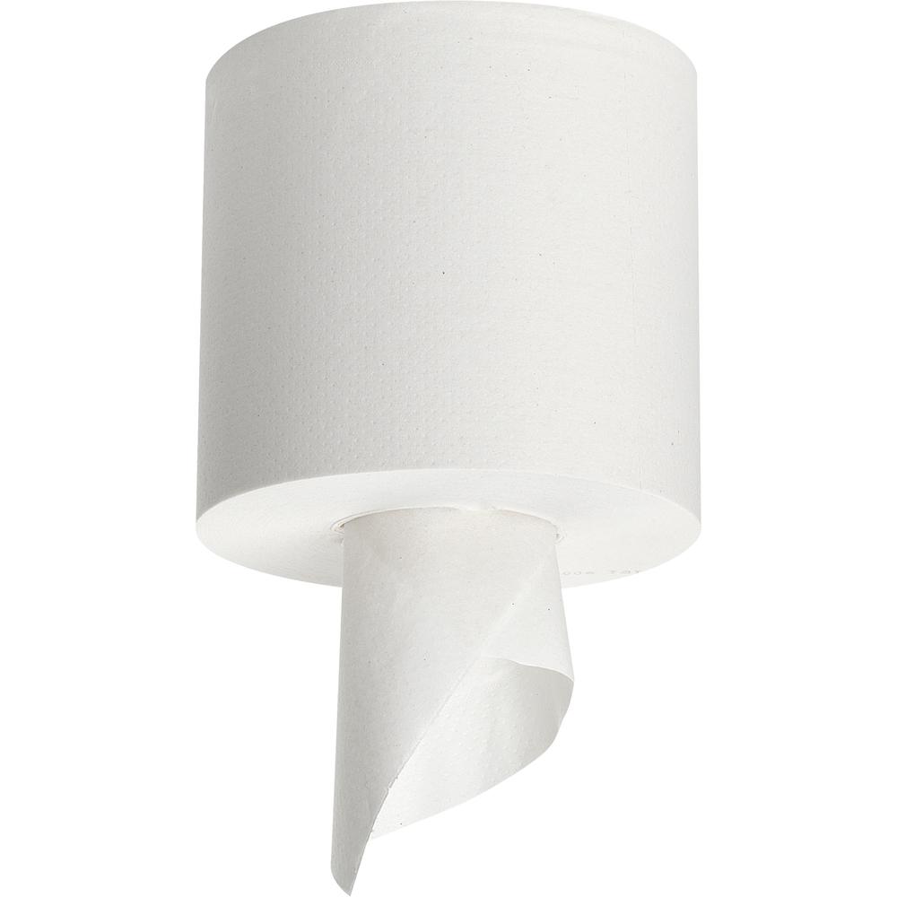 SofPull Centerpull Mini Toilet Paper - 2 Ply - 5.25" x 8.50" - 500 Sheets/Roll - White - Fiber - 16 Rolls Per Carton - 16 / Carton. Picture 3