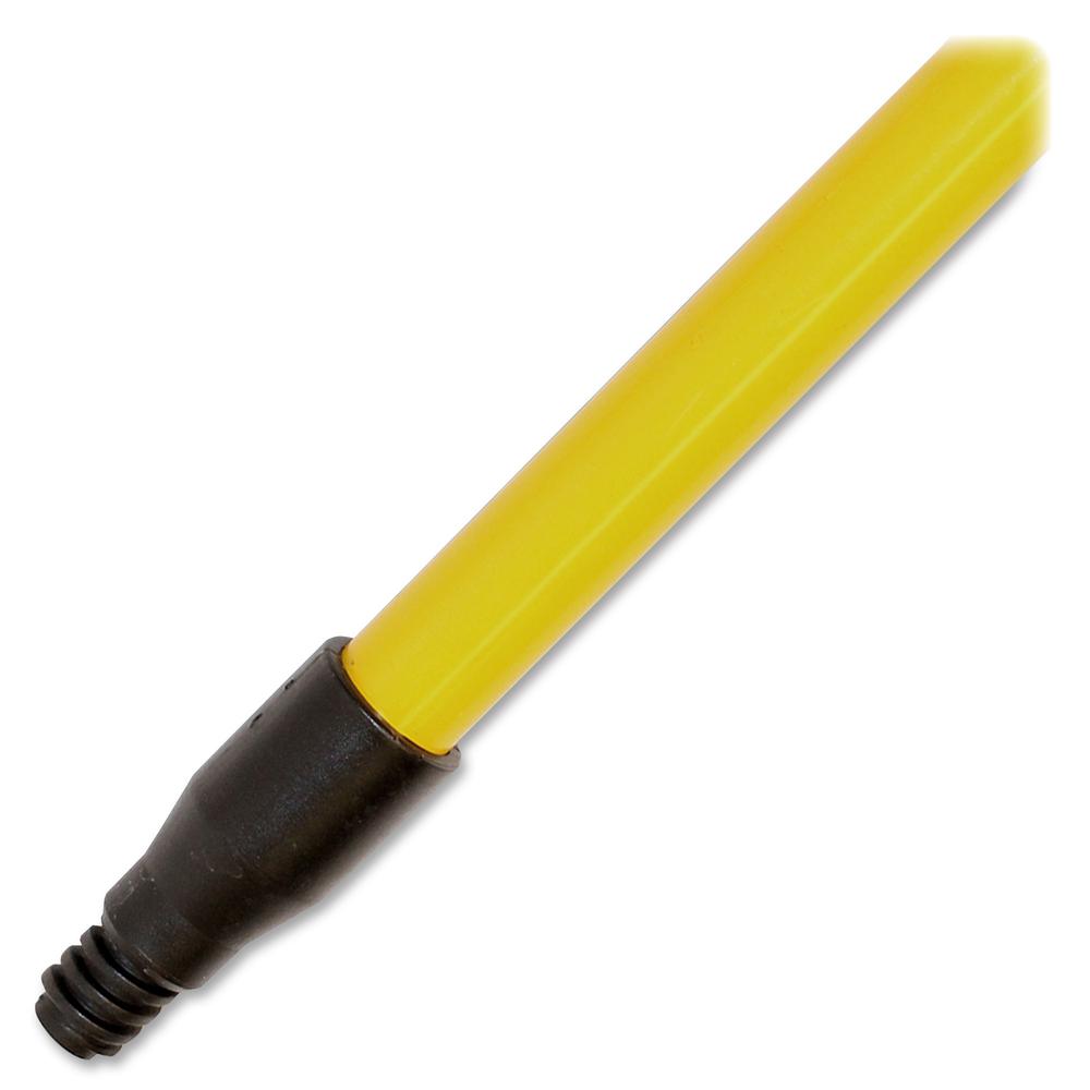 Genuine Joe 60" Extension Handle - 60" Length - 1" Diameter - Yellow - Fiberglass, Nylon - 1 Each. Picture 2