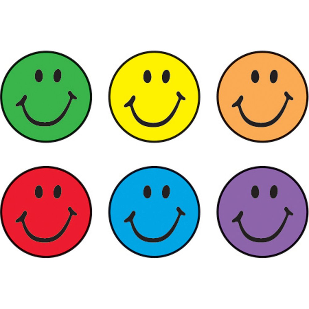 Colorful Smiley Faces