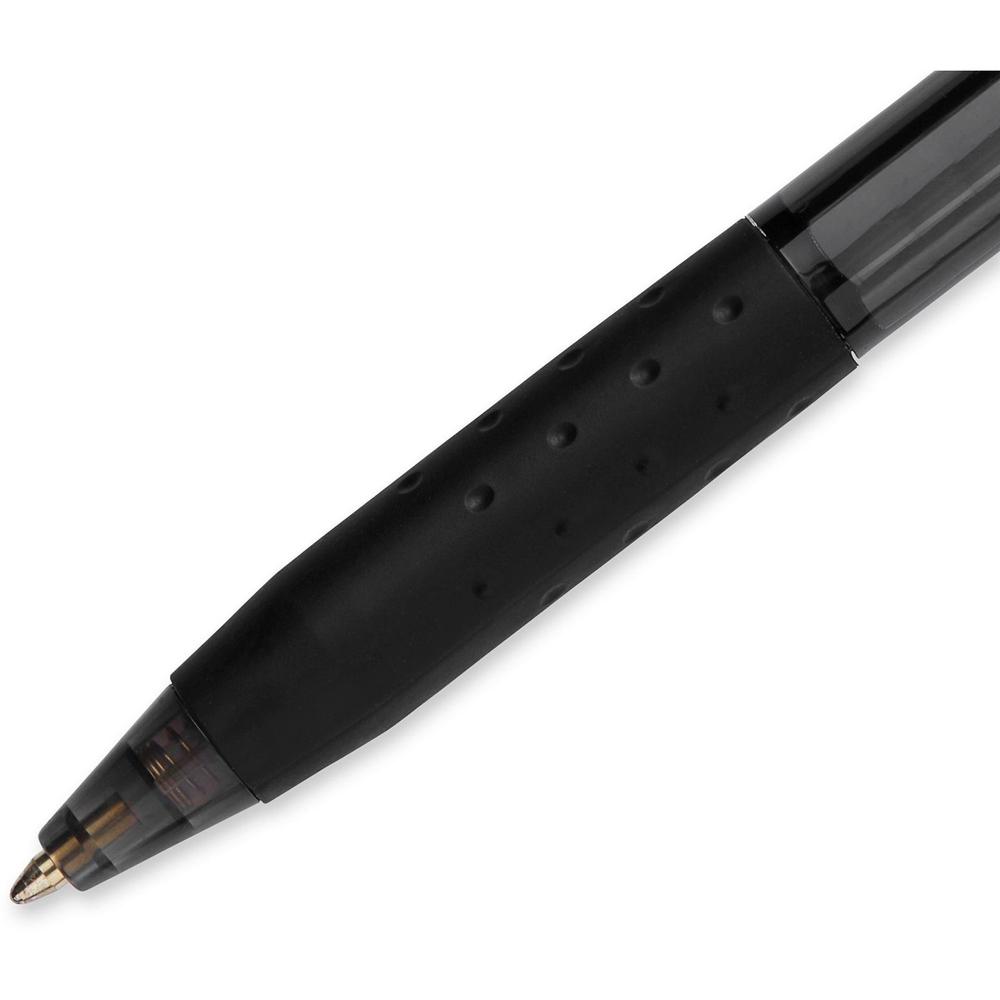 Paper Mate Inkjoy 300 RT Ballpoint Pens - 1 mm Pen Point Size - Retractable - Black - Black Barrel - 1 Dozen. Picture 4