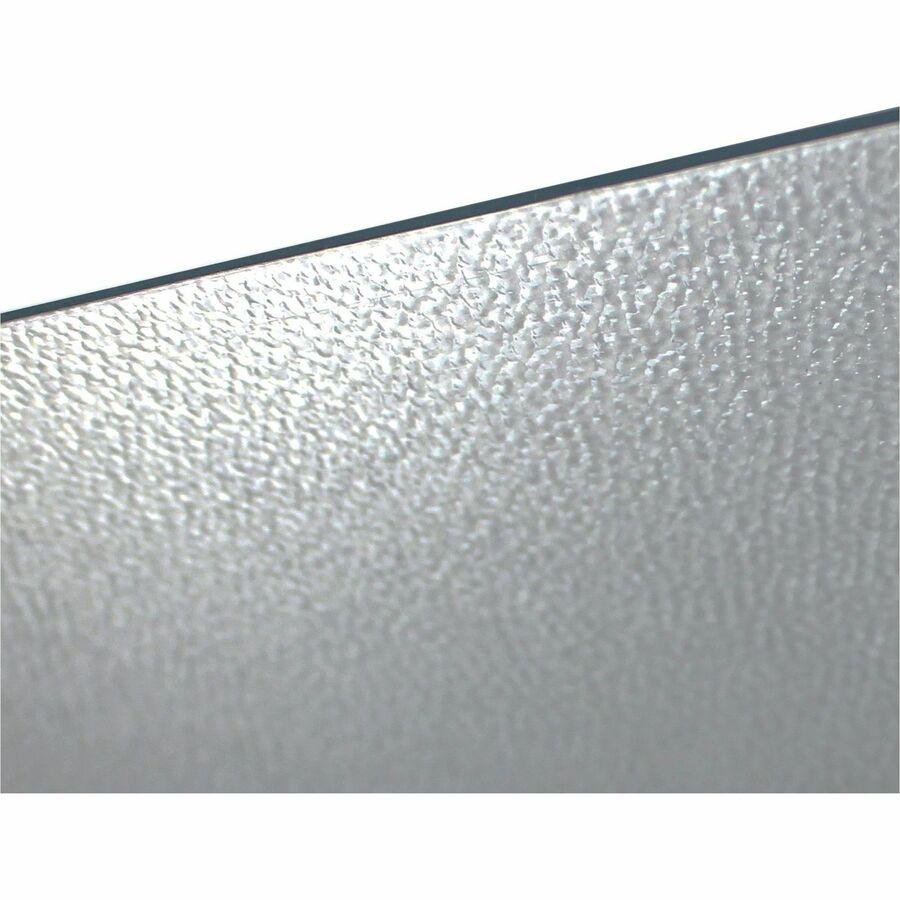 Ecotex&reg; Enhanced Polymer Rectangular Chair Mat for Hard Floors - 48" x 60" - Hard Floor - 60" Length x 48" Width x 0.075" Depth x 0.080" Thickness - Rectangular - Clear - 1Each. Picture 12