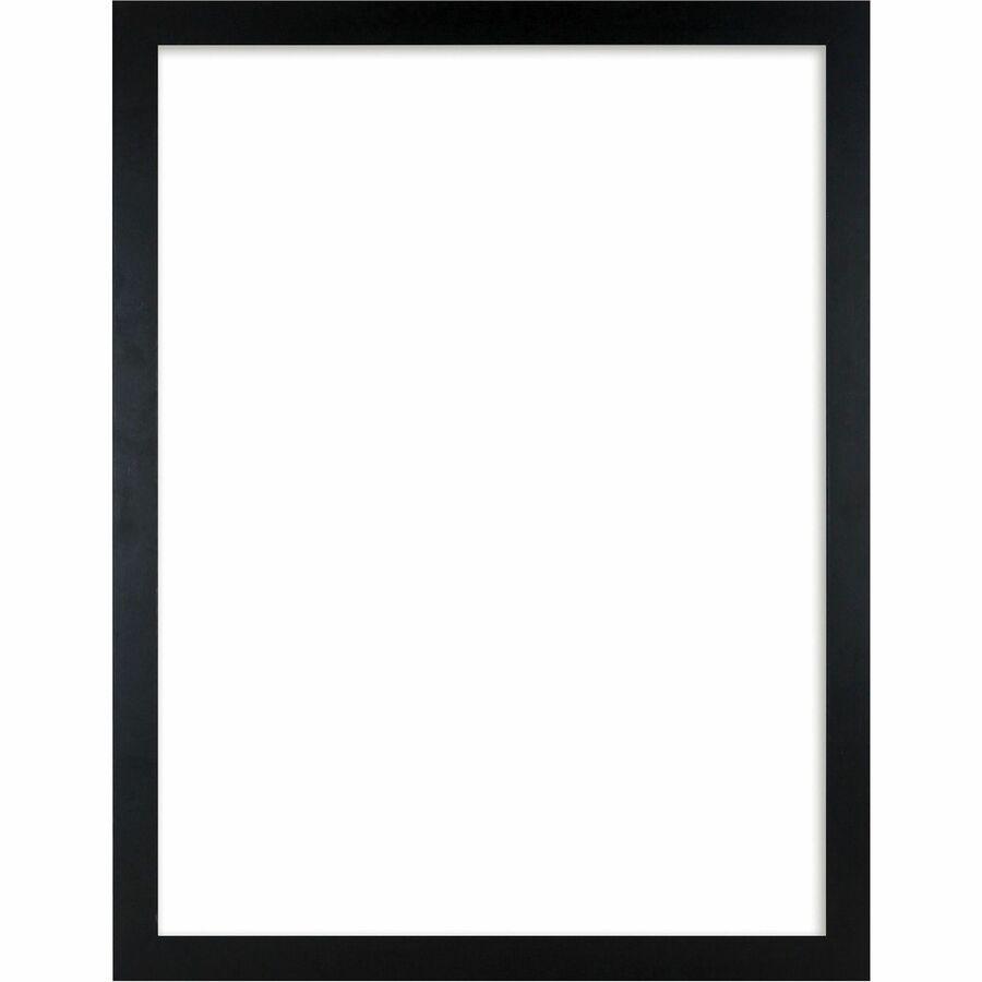 Lorell Wide Frame - 24" x 36" Frame Size - Rectangle - Horizontal, Vertical - 1 Each - Black. Picture 13