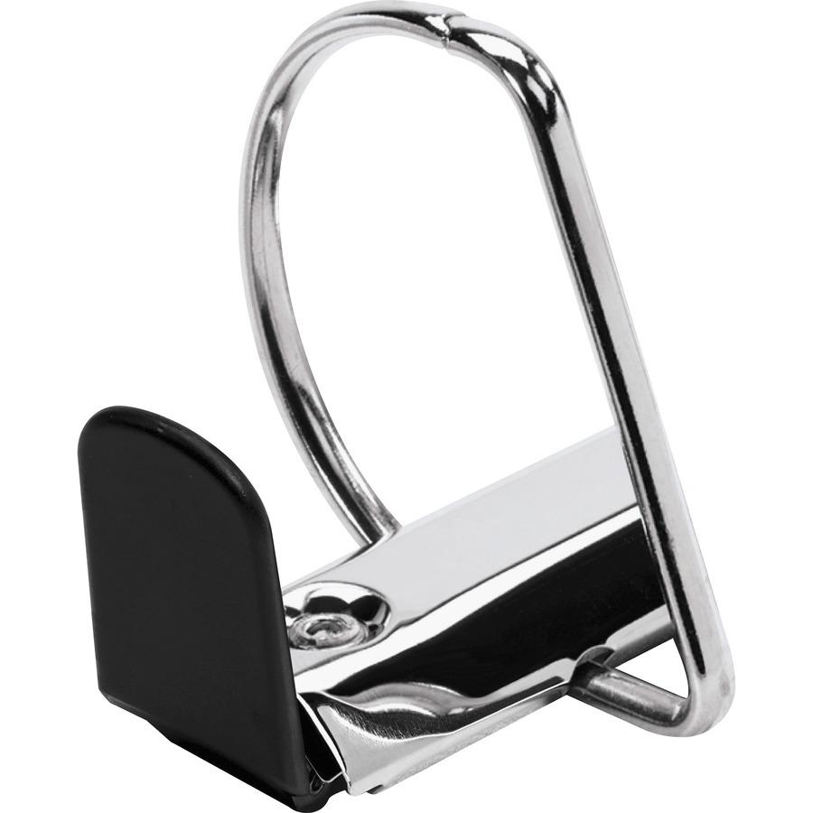 Business Source EasyOpen Locking Slant-D Ring Binders - 1 1/2" Binder Capacity - Letter - 8 1/2" x 11" Sheet Size - 325 Sheet Capacity - Slant D-Ring Fastener(s) - Inside Front & Back Pocket(s) - Poly. Picture 4