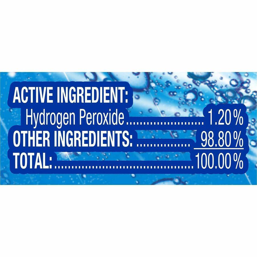 Lysol Hydrogen Peroxide Toilet Cleaner - 24 fl oz (0.8 quart) - Ocean Fresh Scent - 9 / Carton - Residue-free, Bleach-free, Antibacterial - Blue. Picture 10
