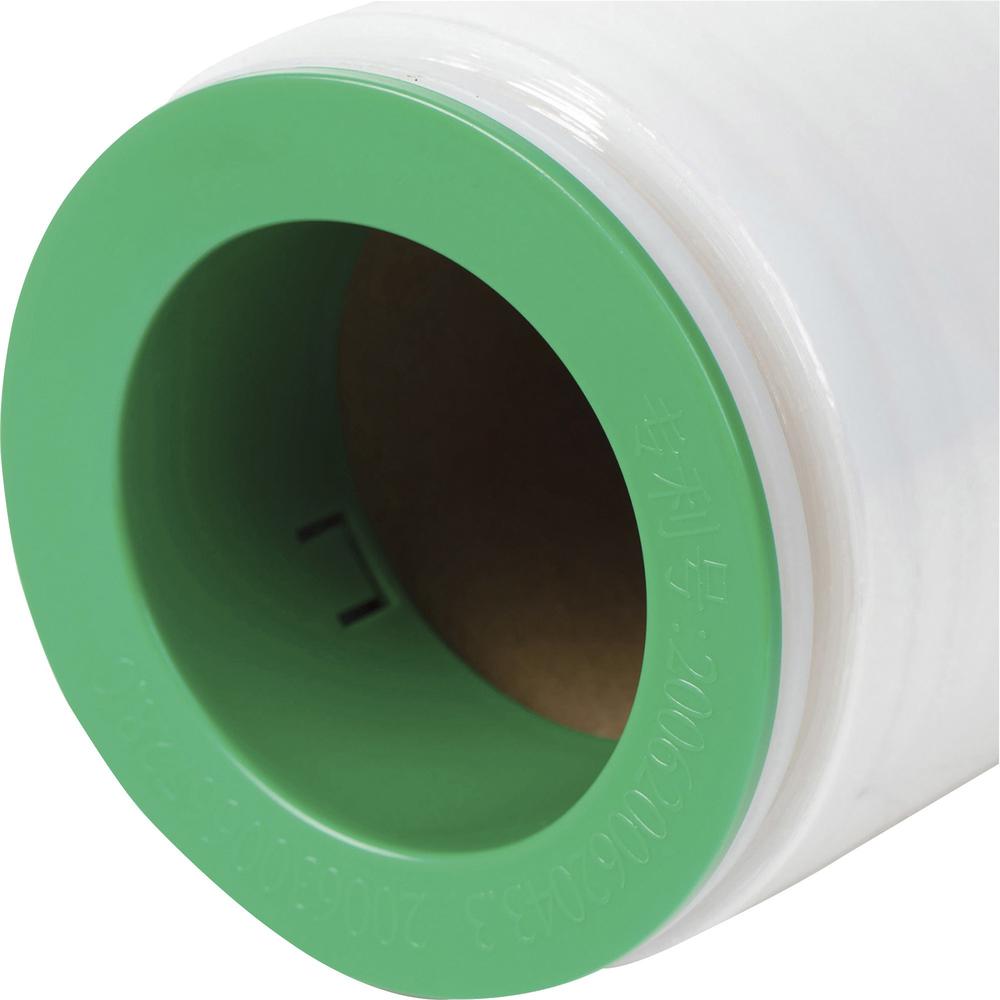 Duck Extensible Stretch Wrap Film - 20" Width x 1000 ft Length - Non-adhesive, Durable, Handle, Self-stick - Plastic Film - Clear - 1Each. Picture 5