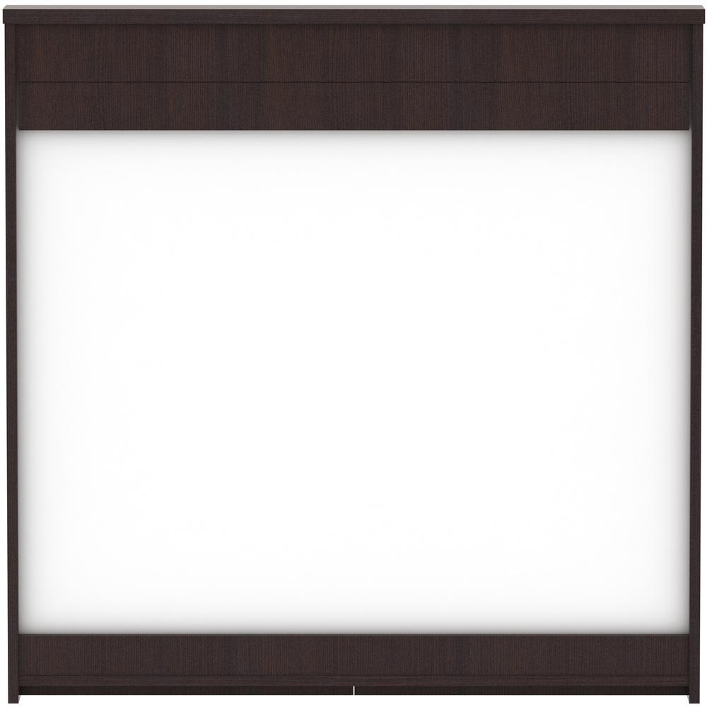 Lorell Dry-erase Whiteboard Presentation Cabinet - Hinged Door, Dry Erase Surface - 1 Each - 47.3" x 47.3" x 4.8". Picture 8